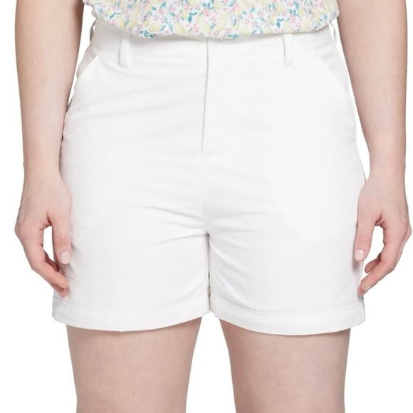 Walter Hagen Pants - NWT - Walter Hagen Seersucker Golf Shorts – White – Women’s